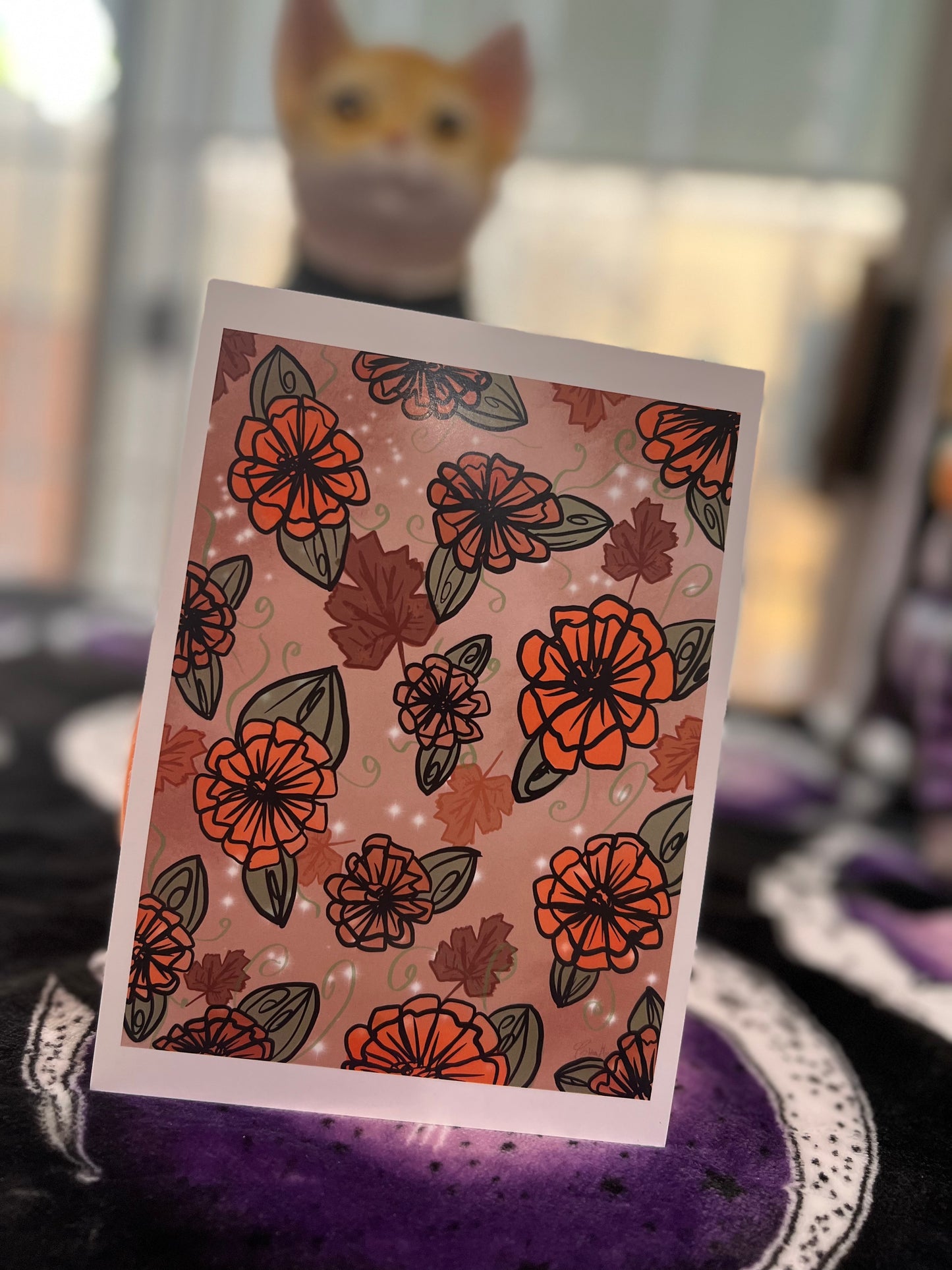 Fall Flowers Print