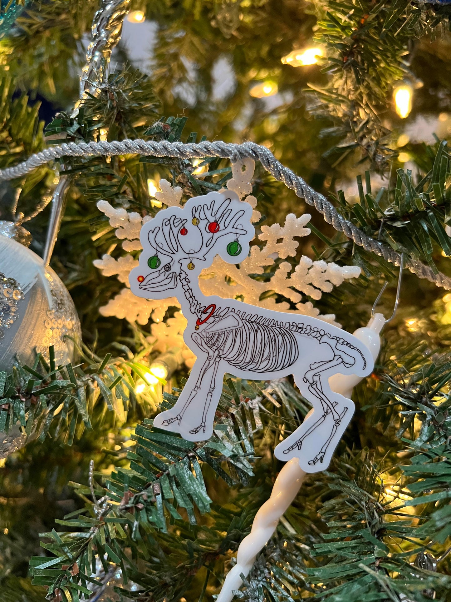 Skeleton Reindeer