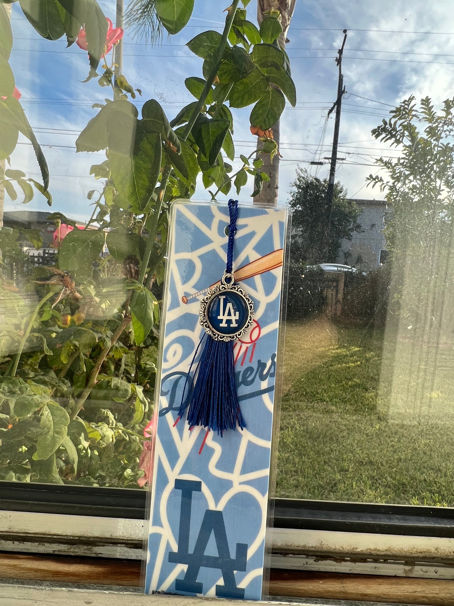 Champions Bookmark- WITH BLUE CHARM