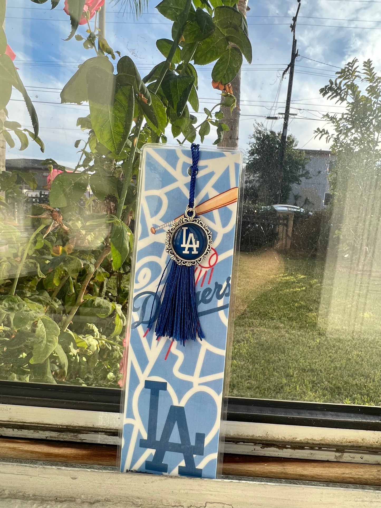 Champions Bookmark- WITH BLUE CHARM