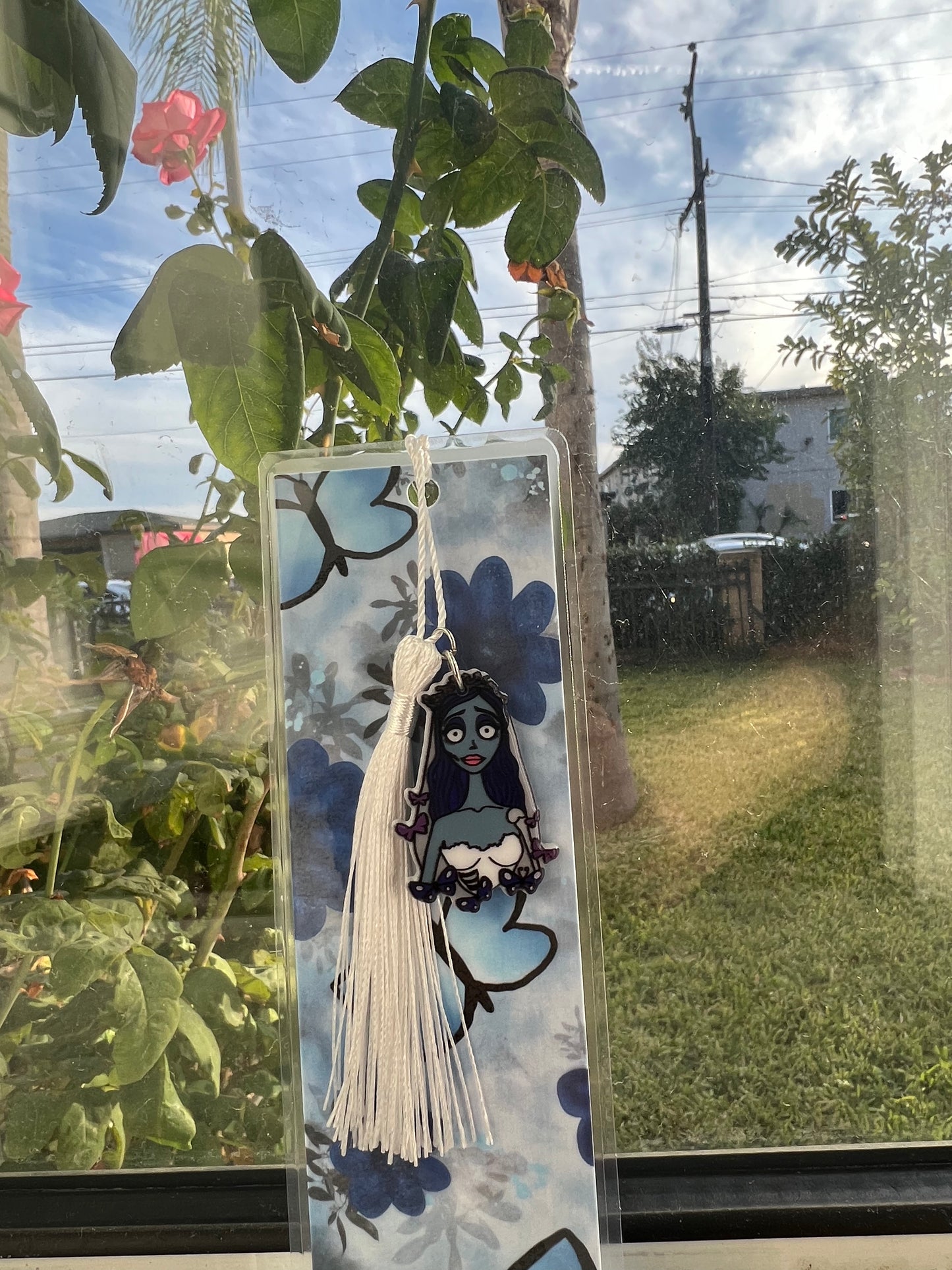 A Bride to Die For Bookmark- WITH BRIDE CHARM
