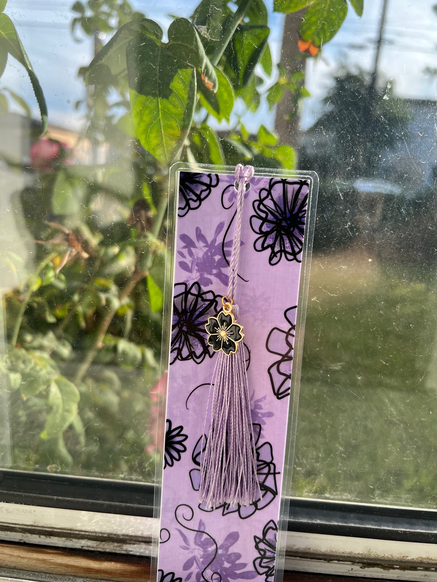 Purple Flowers WITH CHARM