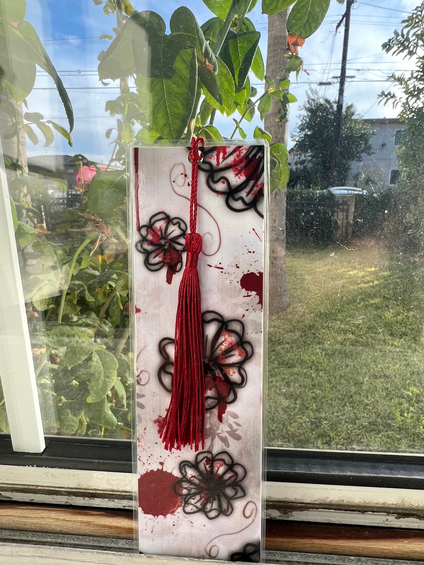Horror Blooms Bookmark - NO CHARM