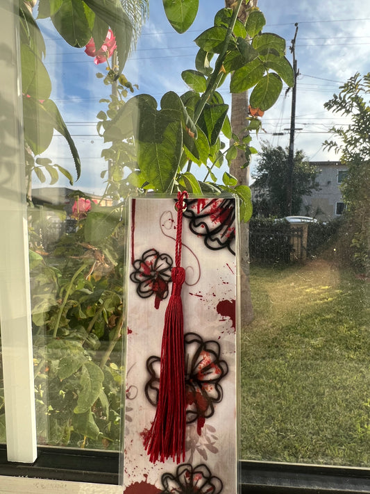 Horror Blooms Bookmark - NO CHARM