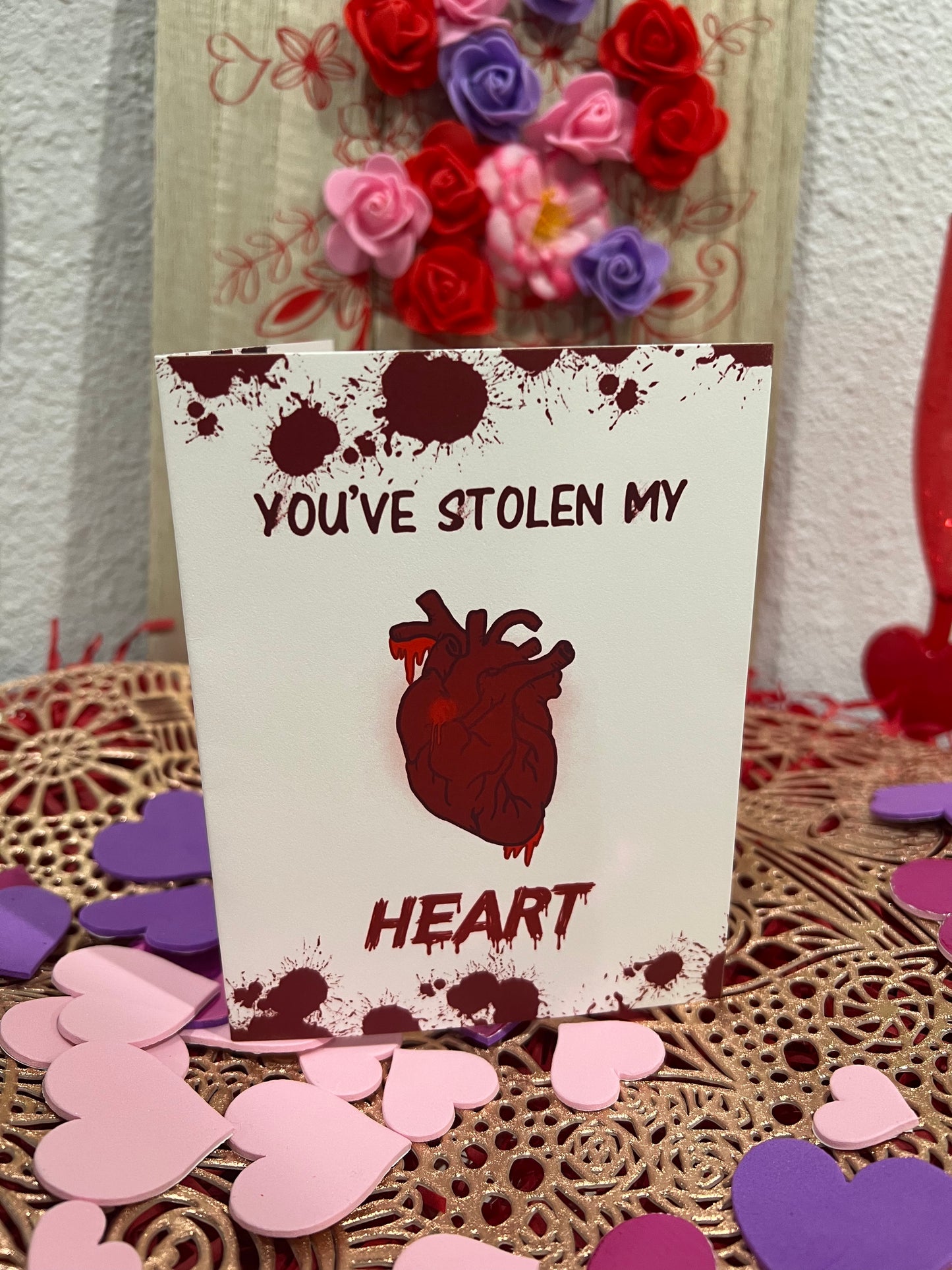 Bloody Valentine Card