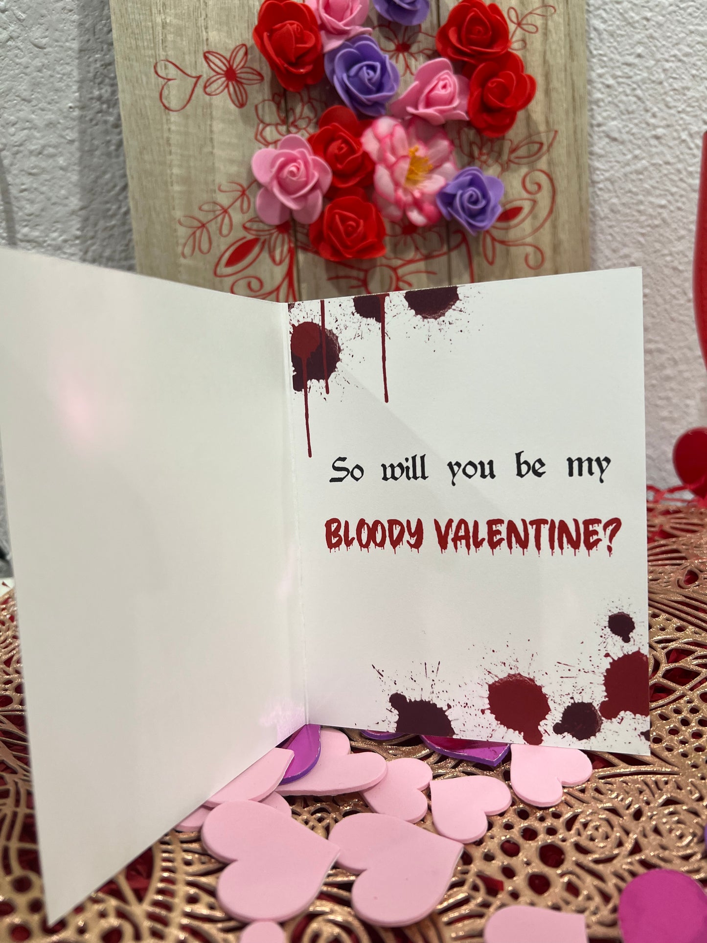 Bloody Valentine Card